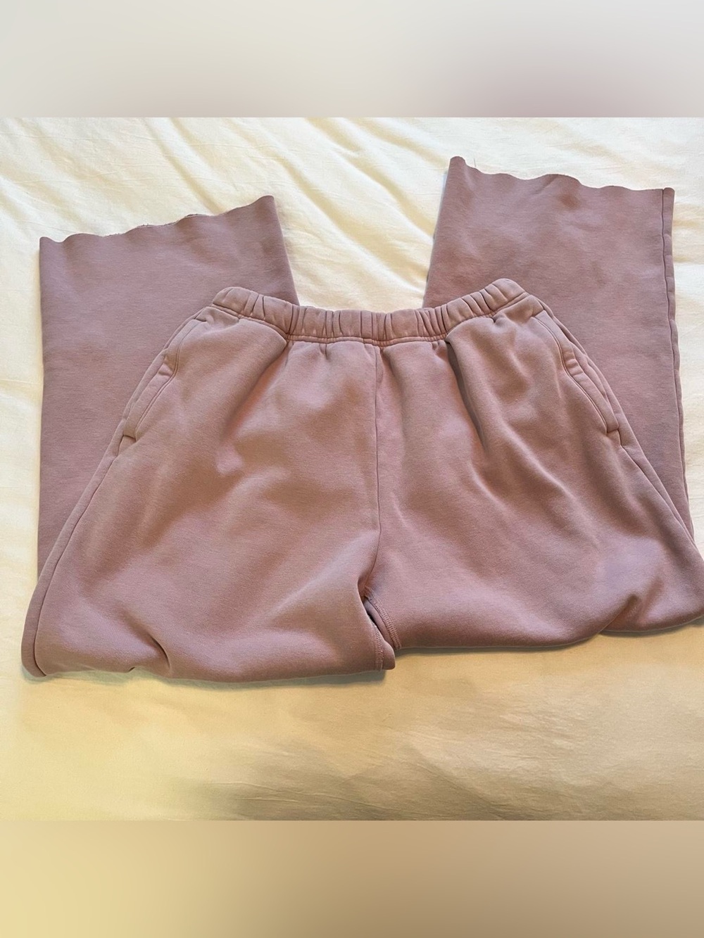 SKIMS Mauve Fleece Sweatpants